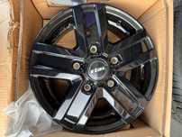 Vând jante aliaj Mercedes sprinter pe 15” Rial negre noi
