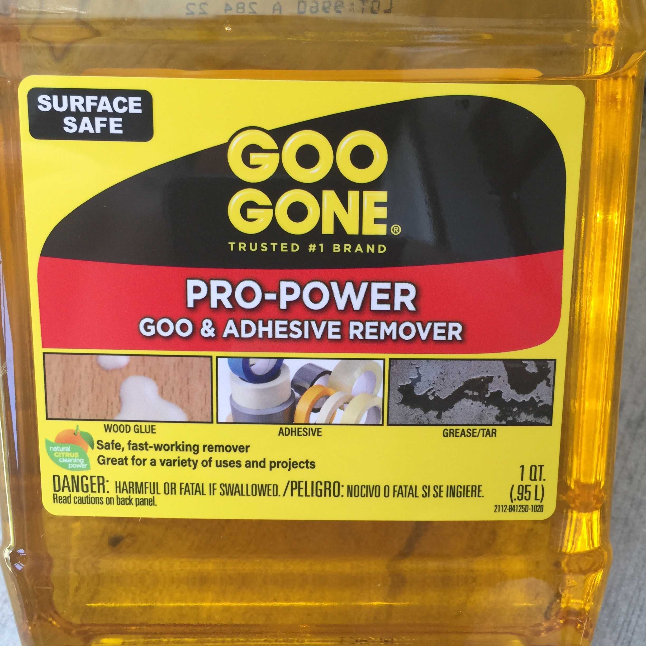 Goo Gone Industrial De-Greaser 946ml за отстраняване на стикери