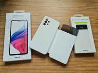 Husa S-View+ Folie ORIGINALA Samsung Galaxy A53 5G!Noua!Activa!Promo