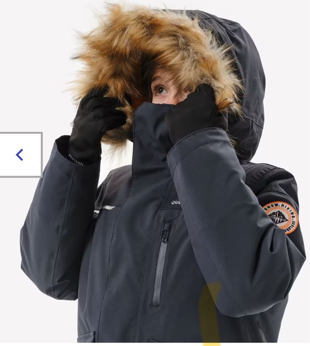 Geaca impermeabila Quechua Parka copii 12-13 ani, 151-160 cm