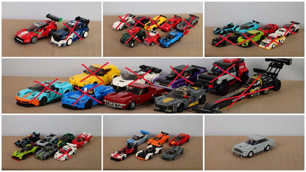Lego Speed Champions 2018 - 2023 (se vand si separat)