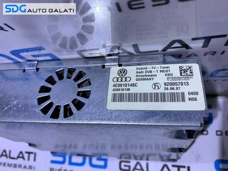 Receptor TV Tuner Hybrid Audi Q7 2007 - 2009 Cod 4E0910148C 4E0919148 [L5576]
