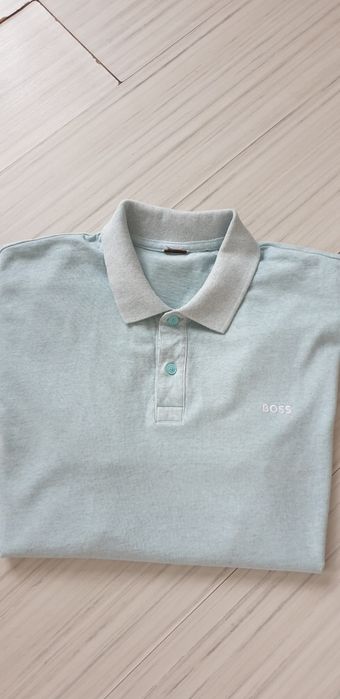 Hugo Boss Peneon Cotton Slim Fit / Size 2XL НОВО! ОРИГИНАЛНА Тениска!