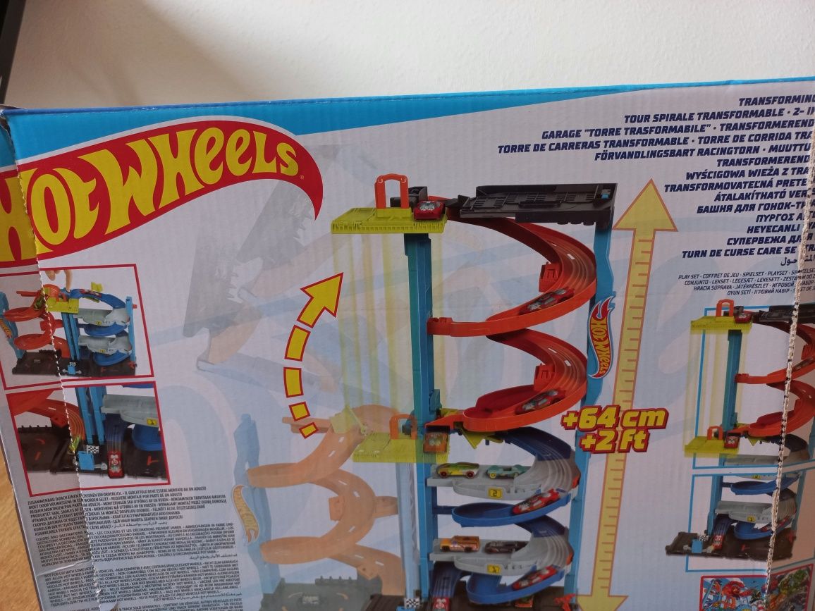 Hot Wheels - Transforming race tower - Turn de curse