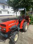 Tractor Mitsubishi 180D cu freza si tocator de iarba