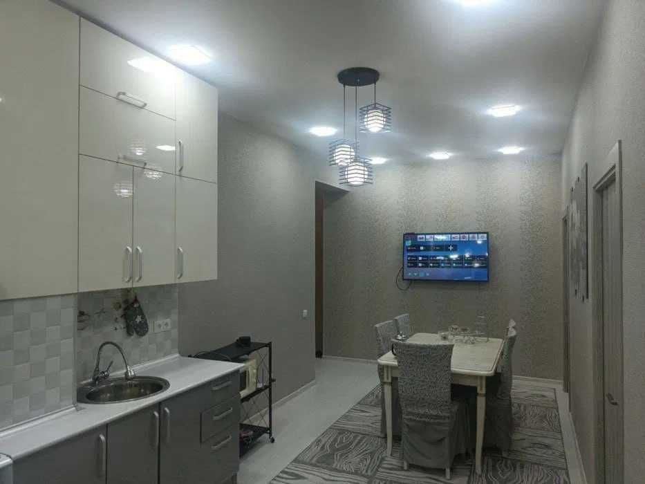 3-к. квартира 65 м², евроремонт, Паркентский, кирпичный!`