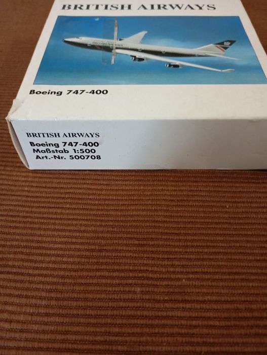 Herpa Wings Boeing 747-400