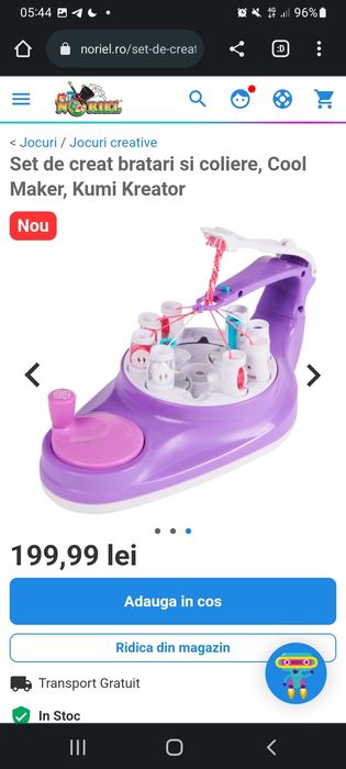 Set Fabricare Bratari Cool Maker Kumi Creator nou sigilat