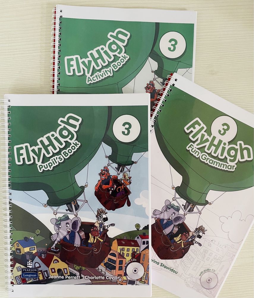 Fly High 2 pupils book activity book комплект