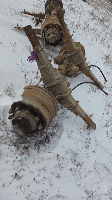 Ось прицепа маз евро