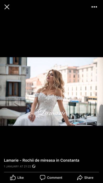 Rochie mireasa “LaMarie” marimea 36-40