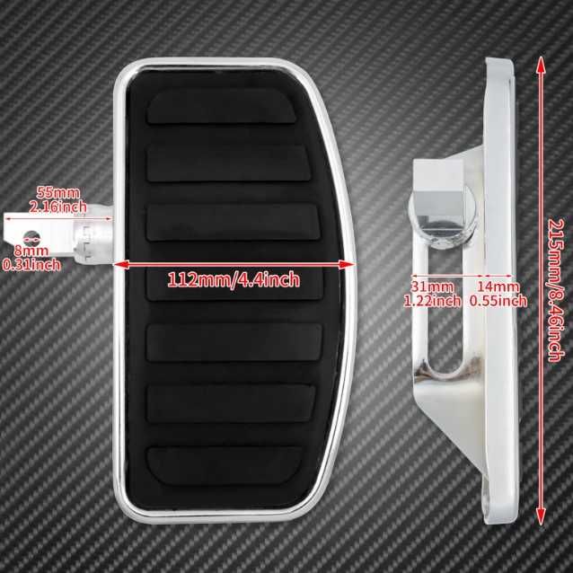 Foot Pegs/ Scarite/ Suporti picioare moto tip placa/ Floorboards