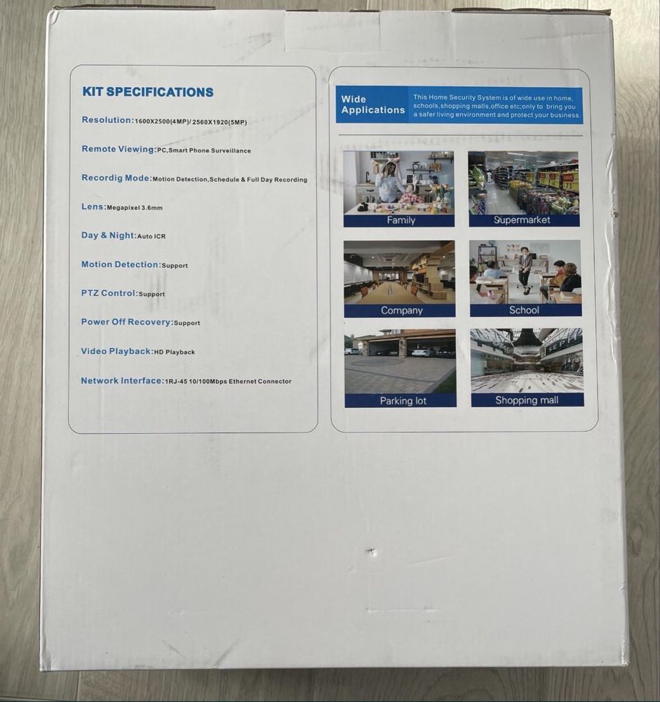 Set 4 camere ANRAN Solar Security  Wireless Nou Transport inclus