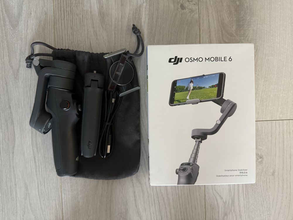 Gimbal DJI Osmo Mobile 6 – ca nou, folosit foarte putin
