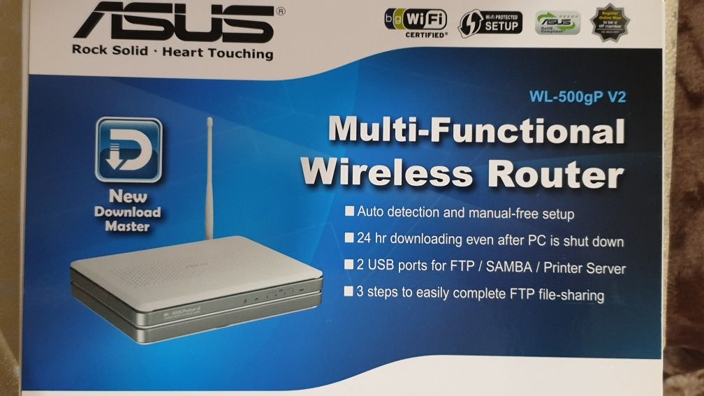 Router Asus WL-500g  NOU