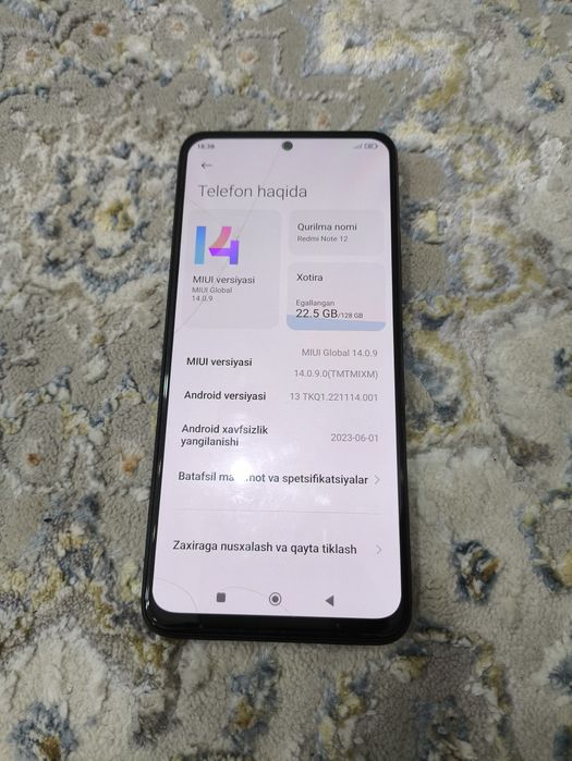 redmi note 12 128 gb