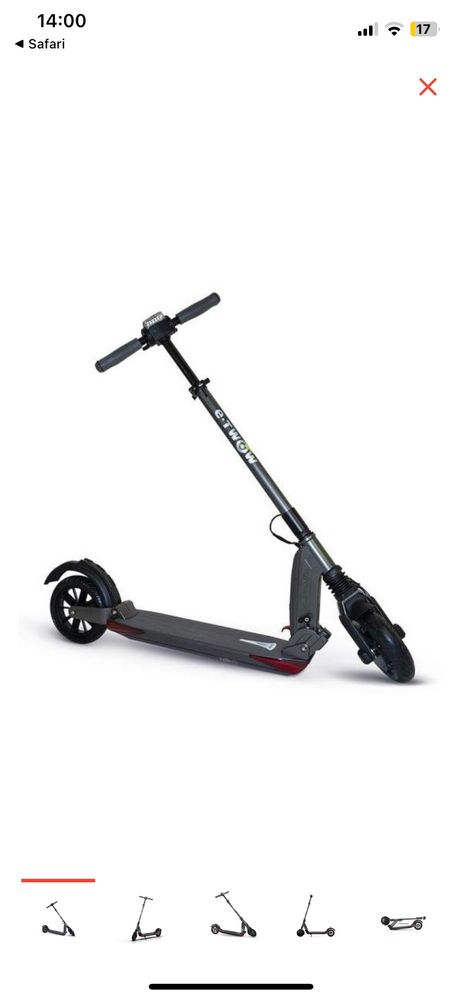 Самокат электрический E-T wow 2 Booster Plus