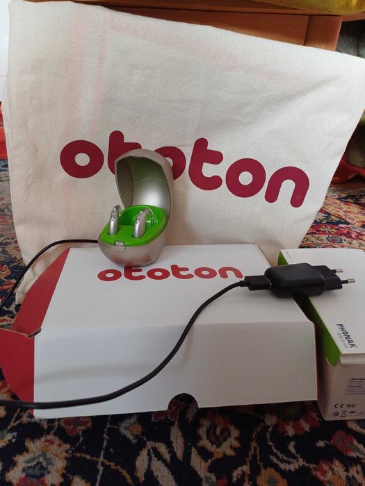 Слухови апарати със зарядно устройство