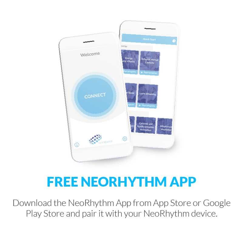 Нейрообруч NeoRhythm OmniPEMF для йоги медитации Нейростимулятор