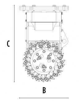 Freză tambur MB Crusher R700 – Nou, livrare rapidă