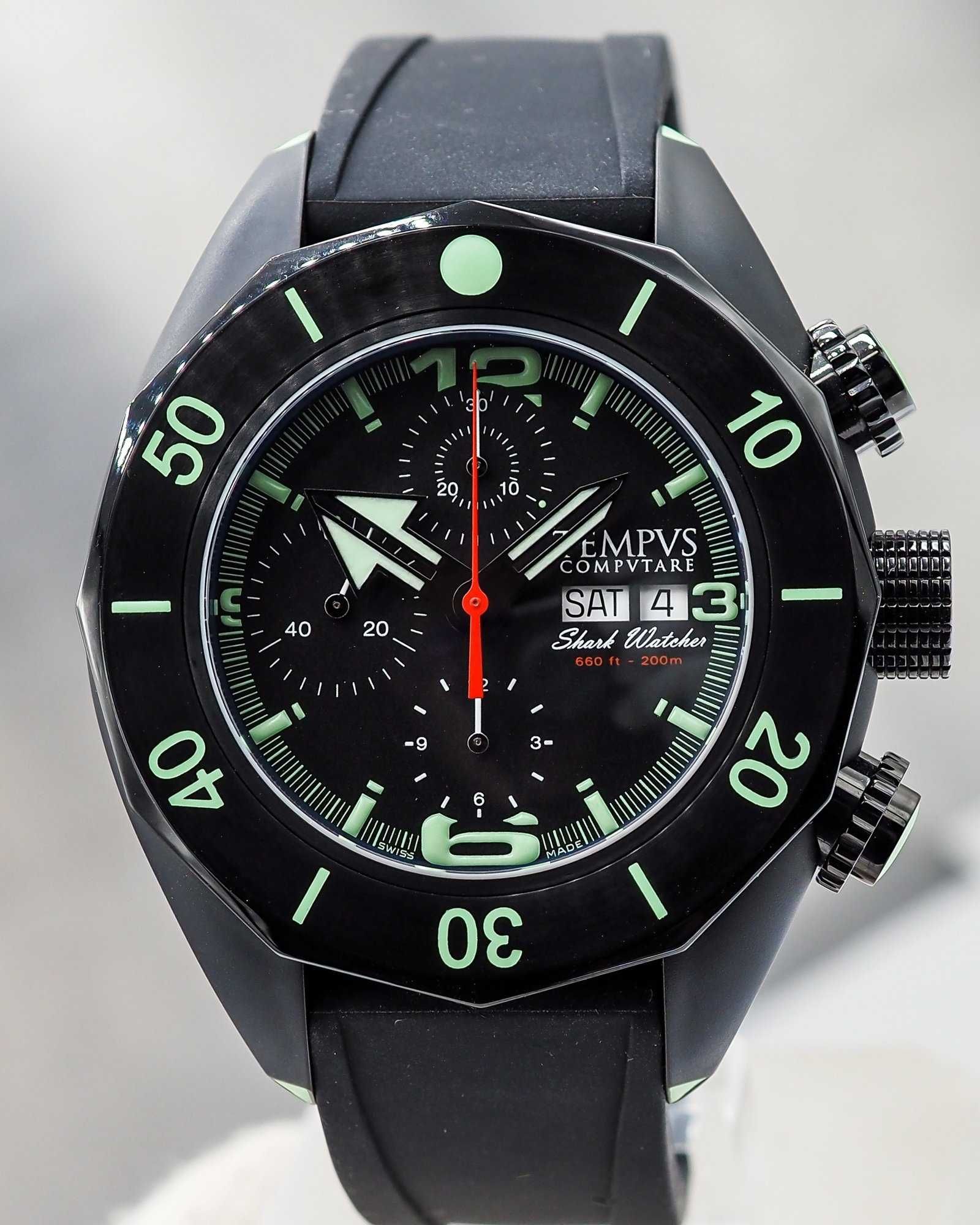 НОВ - TEMPVS COMPVTARE The Shark Watcher Black 47