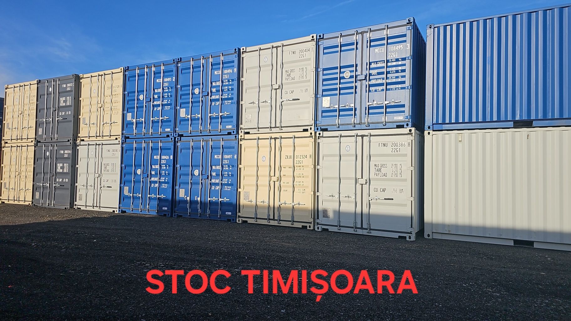 Containere, Containere de vanzare, Containere de inchiriat