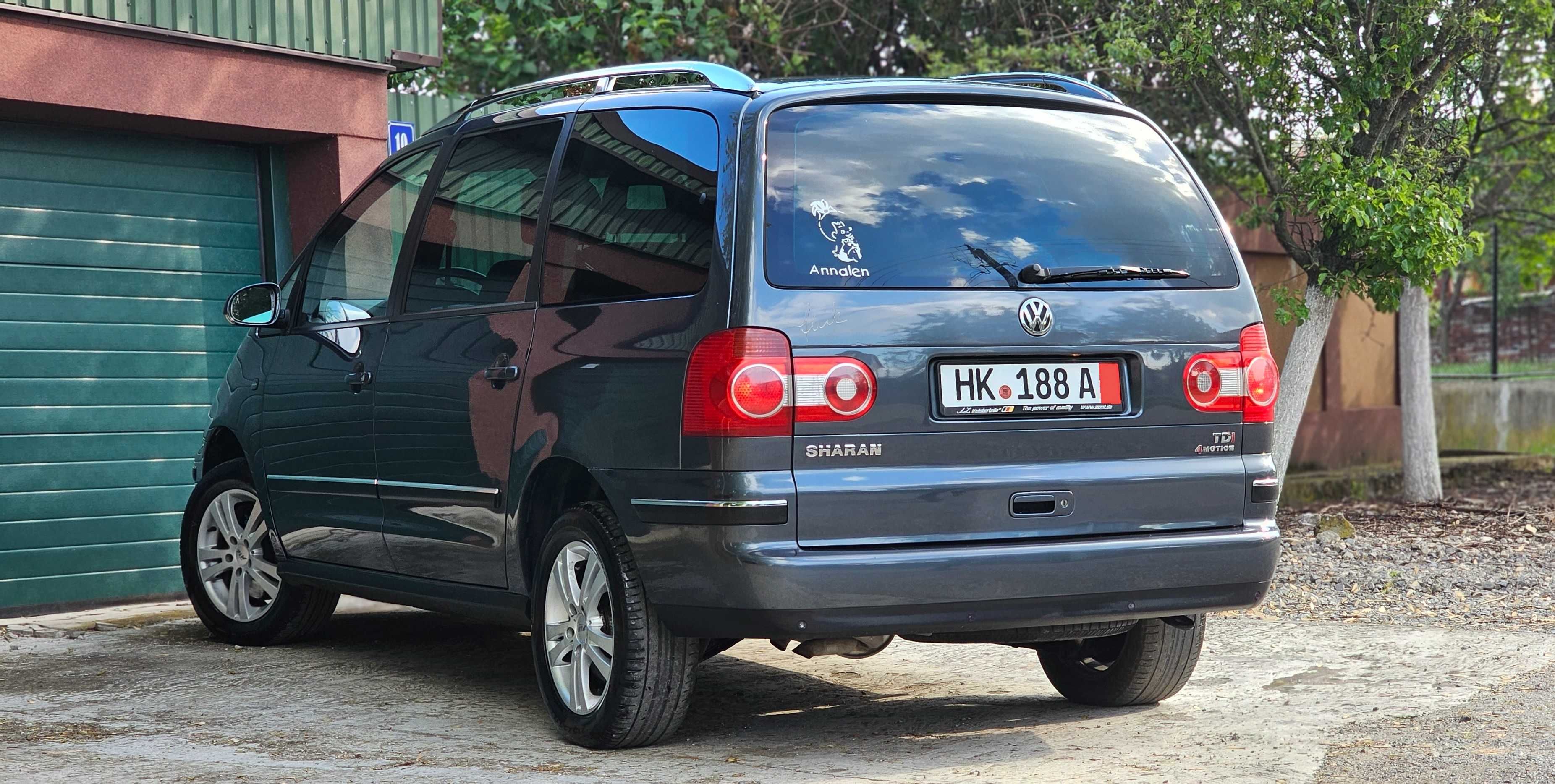 Vw Volkswagen Sharan BUSINESS LINE, 1.9 TDI BVK, 4 MOTION 4x4, an 2008