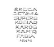 Embleme Skoda Octavia Superb Kodiaq Karoq Kamiq Enyaq Fabia 4x4 Auto