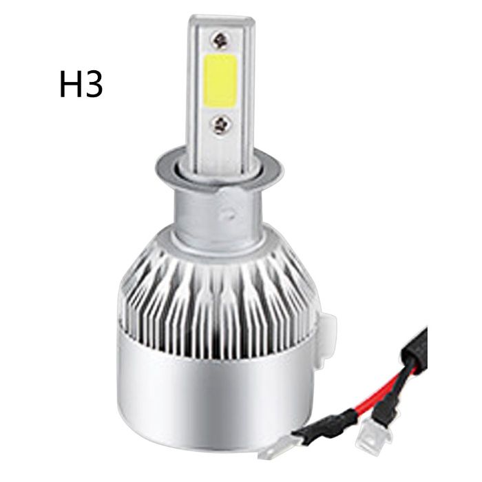 Set bec led h1-h16 6500 k 12-24 v SuperLuminos