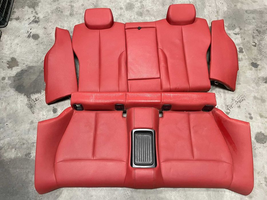 Interior BMW F32 Seria 4 Rosu Sport cu incalzire si cotirea