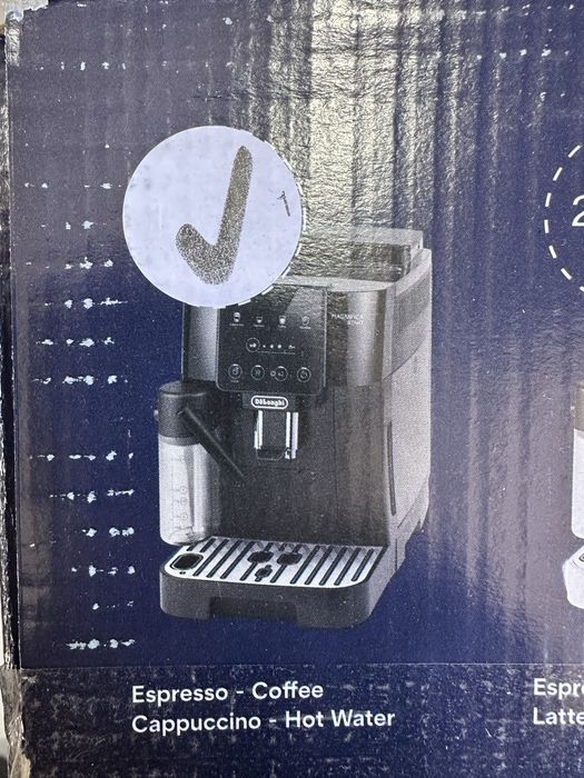 Кофемашина DeLonghi Magnifica Start с сенсорной управленией, офф гаран