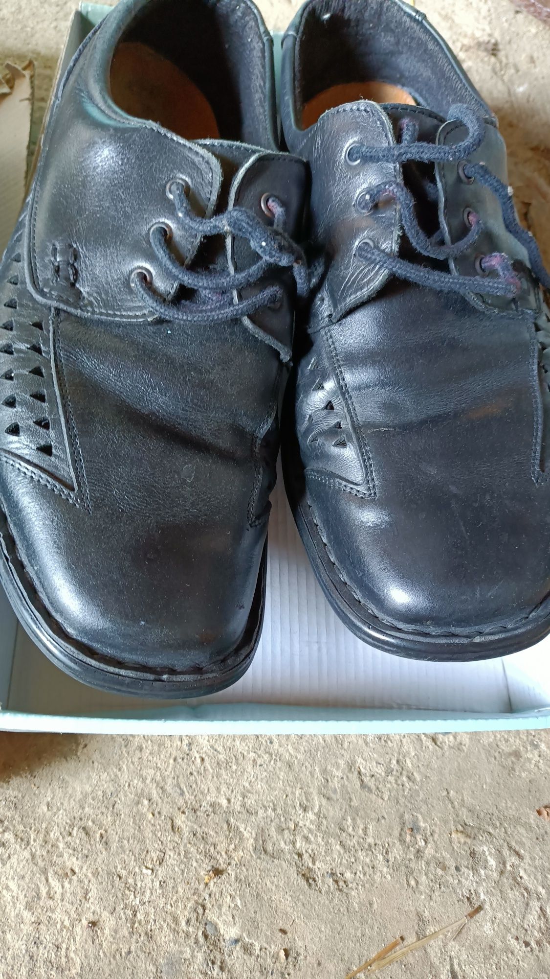 Pantofi/ghete otter 42/piele naturala interior/exterior