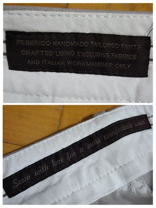 Pantaloni de lux Peserico, Handmade Tailored, Made in Italy, Damă - 40