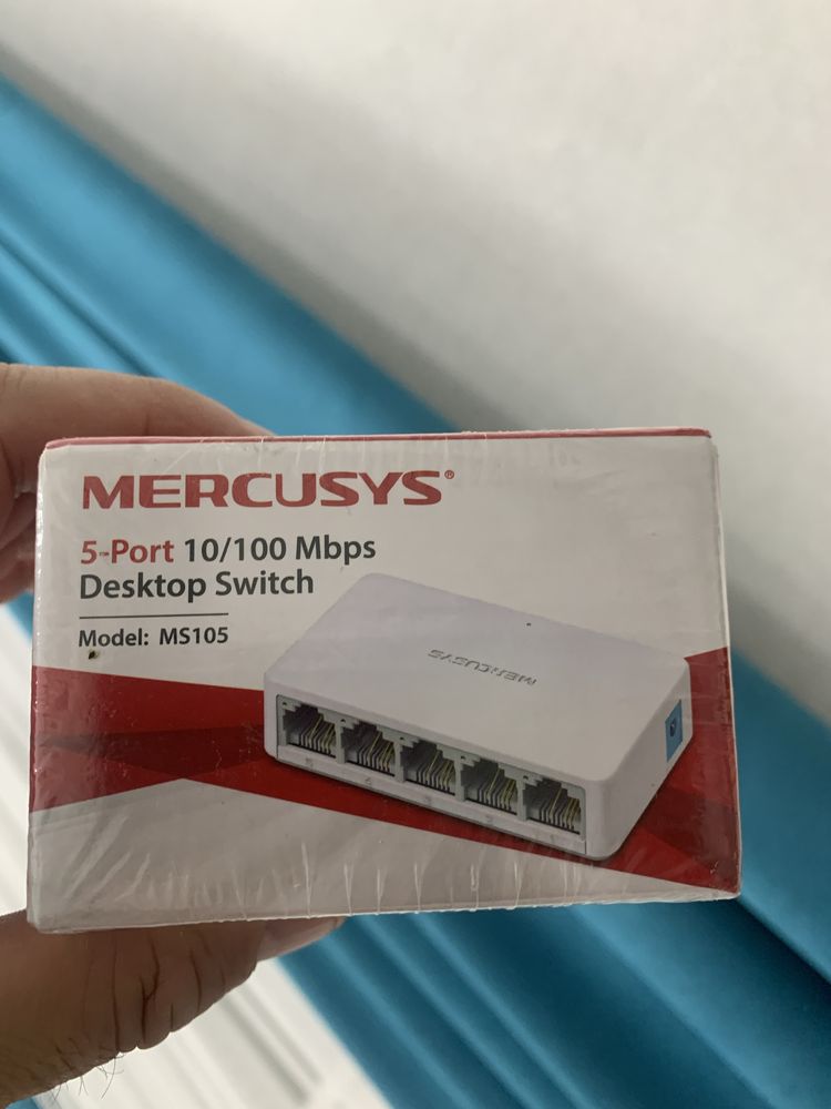 Коммутатор mercusys 5-port 10/100mbps desktop switch