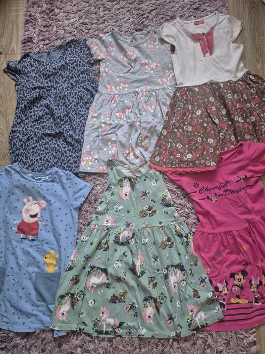 Lot rochite fetite 4-6ani 110-116. Stare foarte buna