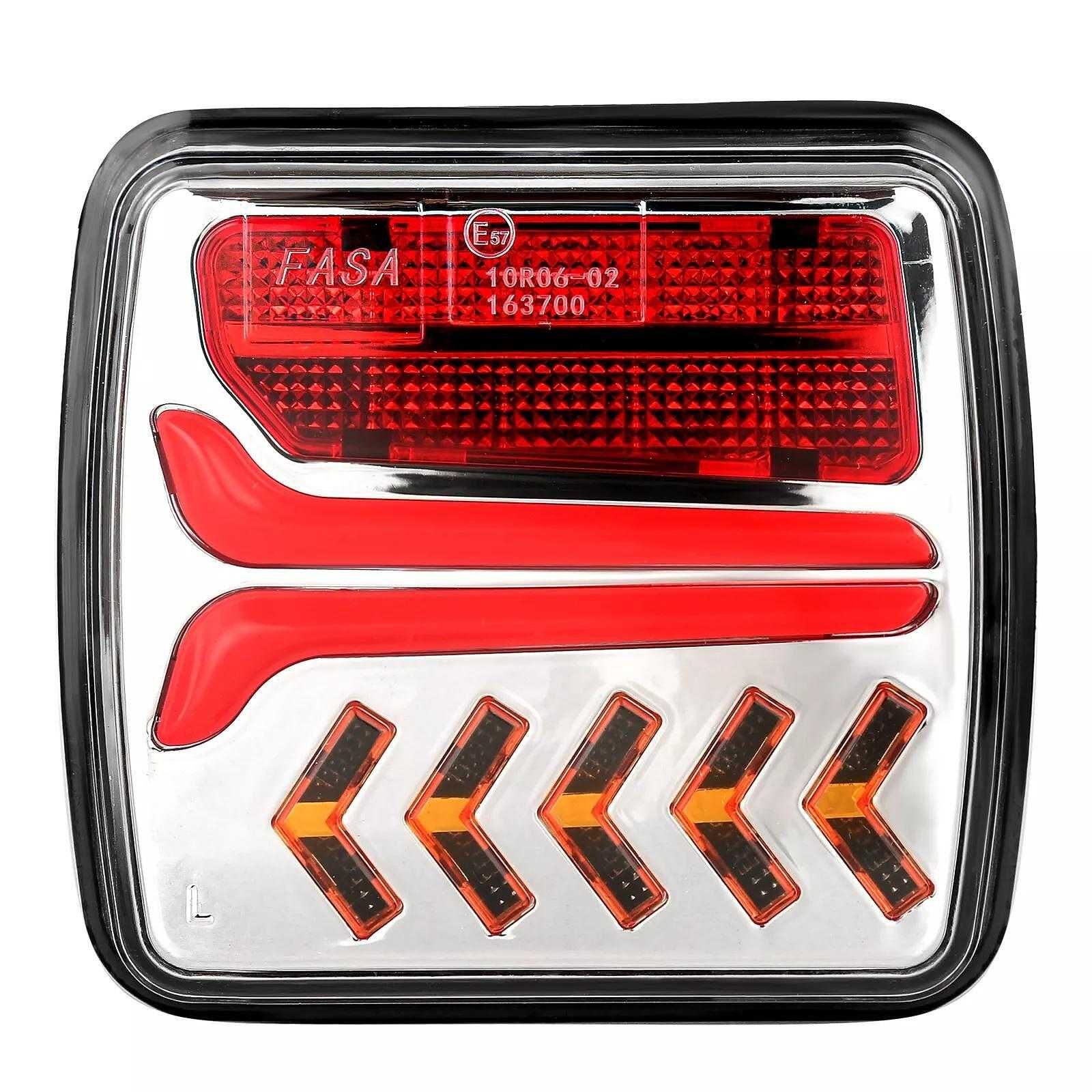 Безжични LED стопове,стоп светлина с магнит 12V-24V за ремареке/кемпер