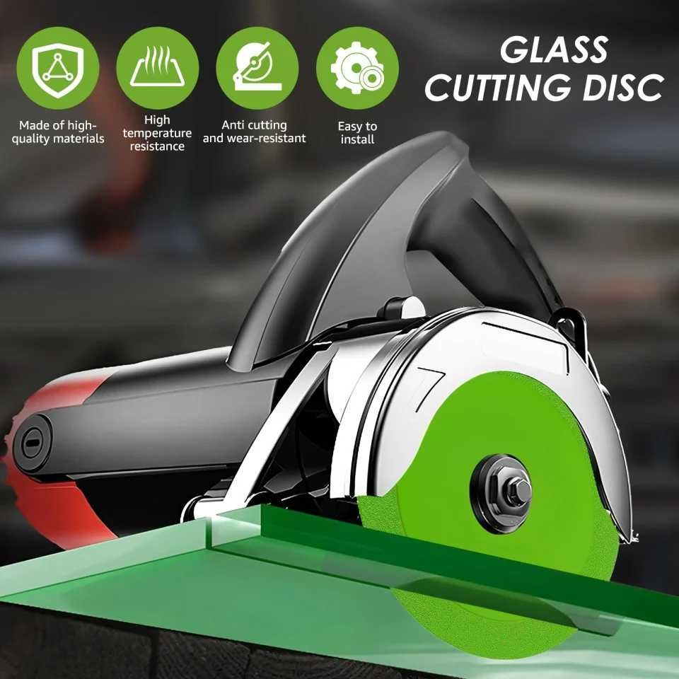 Disc profesional 125mm pentru taiat sticla, gresie, faianta, ceramica