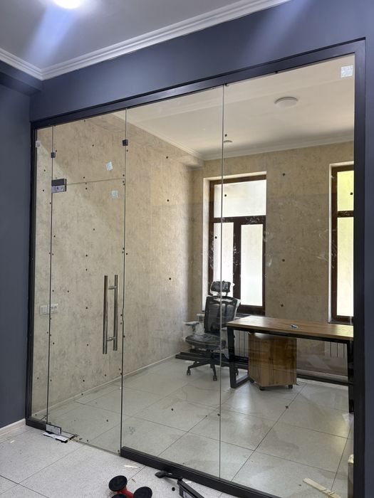 Kalyonniy oyna 10 mm каленное стекло стеклянные перегородки калит ойна