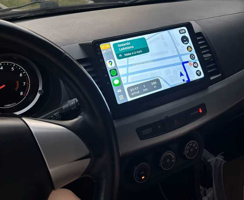 Mitsubishi Lancer мултимедия Android GPS навигация