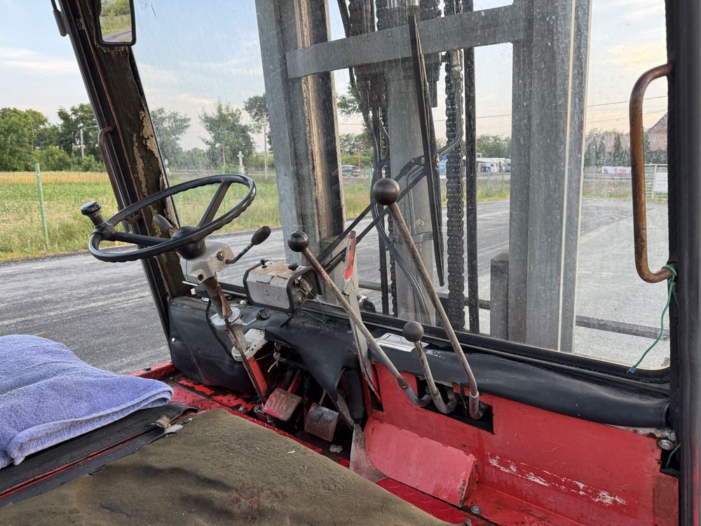 Stivuitor linde diesel ridica 6 tone stare impecabila de functionare