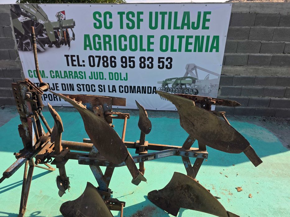 Plug Lemken Rubin 27/55  reversibil cu  2 brazde