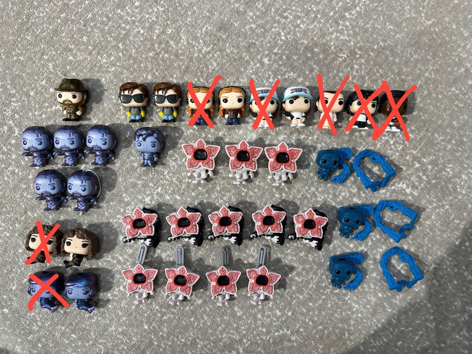 очень странные дела фигурки киндер