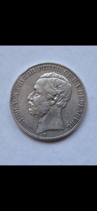 Союзный талер 1866 года.