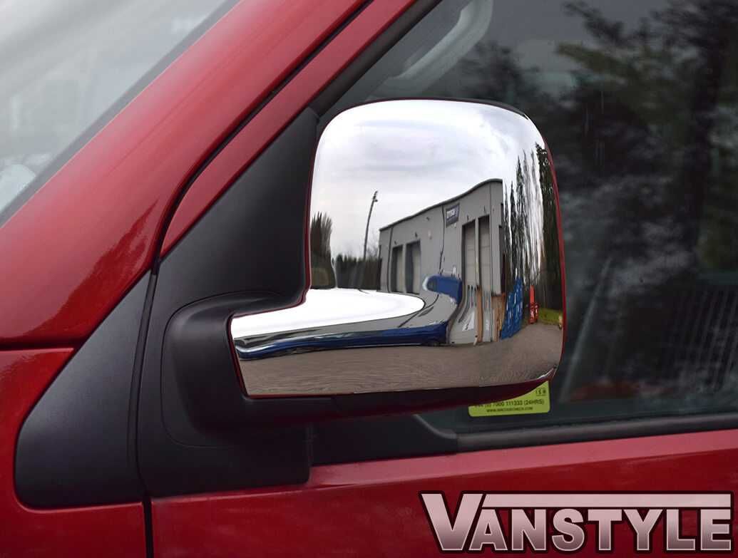 Хром капаци огледала VW Transporter T5 / VW Caddy 2004+