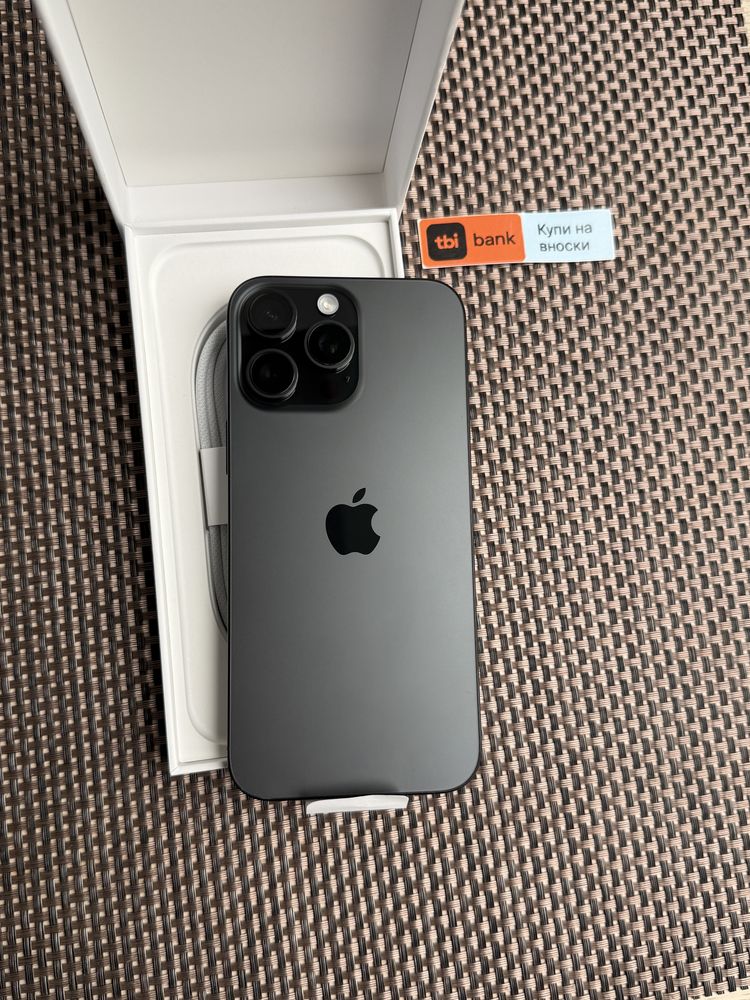 НОВ!512Gb *ЛИЗИНГ* iPhone 16 Pro Max Black Titanium / Гаранция
