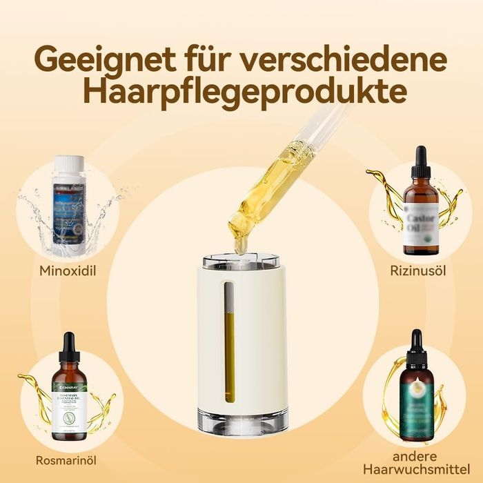 Aplicator ulei de păr masaj scalp