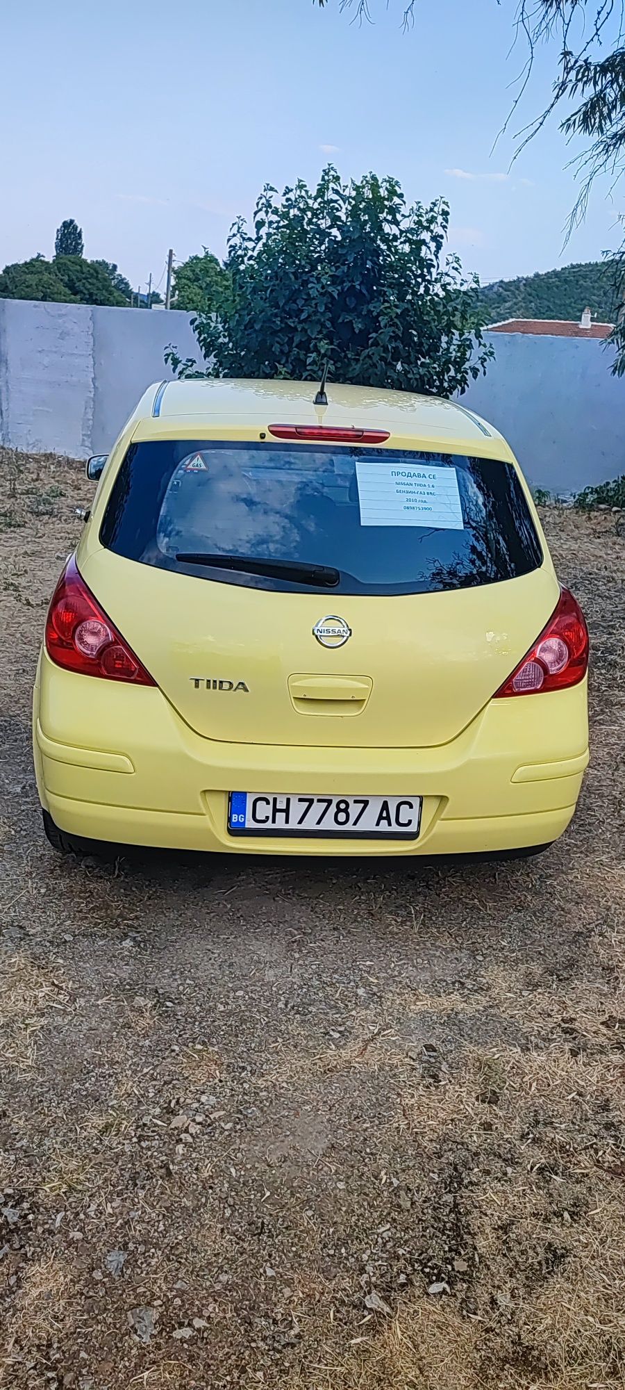 NISSAN Tiida 1.6 газ. инж. BRC