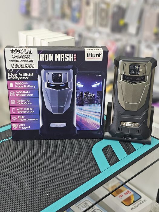 Ihunt Ironmask, 6/128 GB, Nou, 2 ani garanție