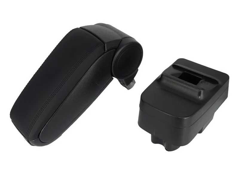 Cotiera auto Skoda Fabia II 2007-2014, negru, piele ecologica