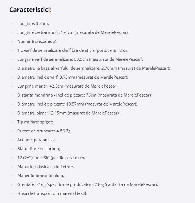 Lanseta Korum Phase 1 Feeder, 3.35m, 56g + Mulineta Korum Phase 1 Reel